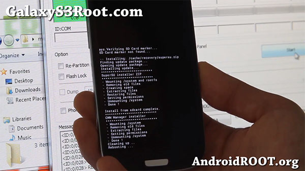 Como ser usuario Root Android en el Galaxy S3 GT-I9300